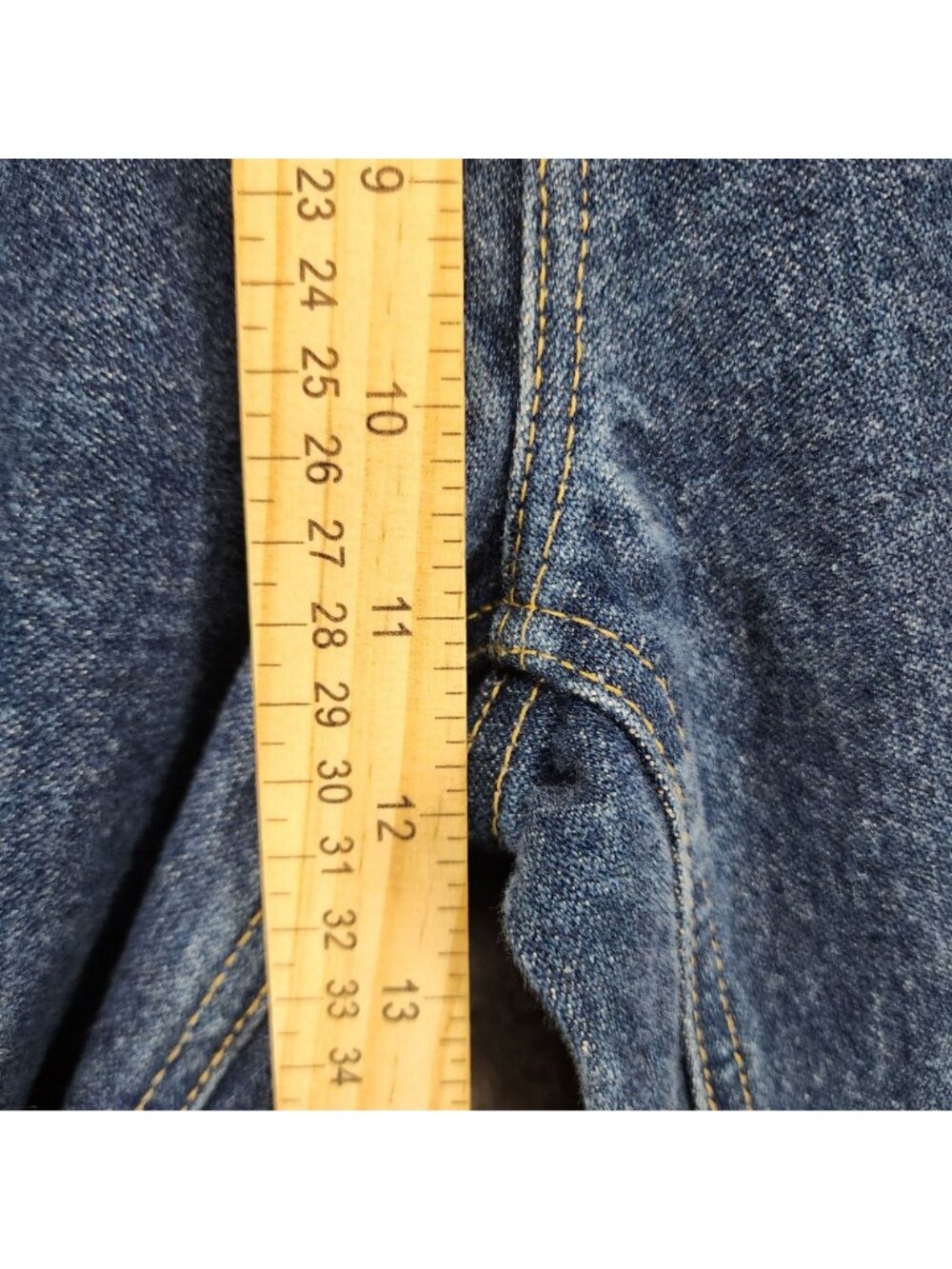 Carhartt Jeans Mens 30x32 Blue Cotton Denim Bootcut Fire Resistant *Read* - Picture 6 of 16